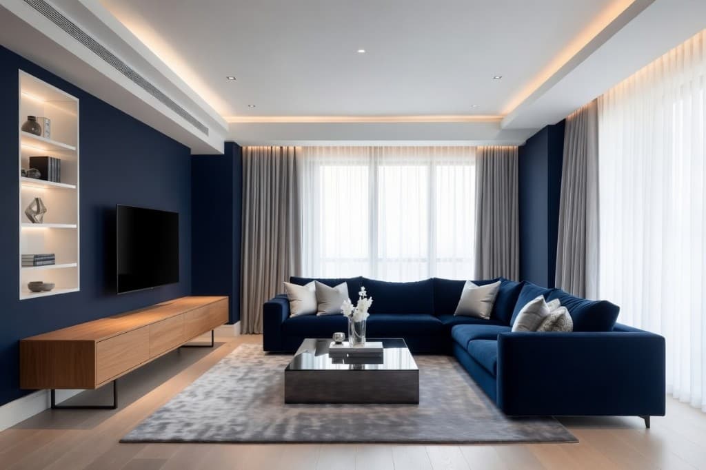 Luxury apartment interior by Harot Real Estate